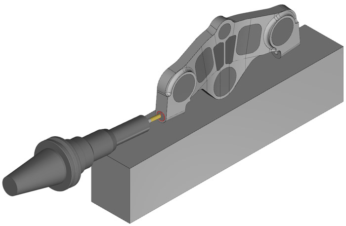 Milling-model-driven-machining