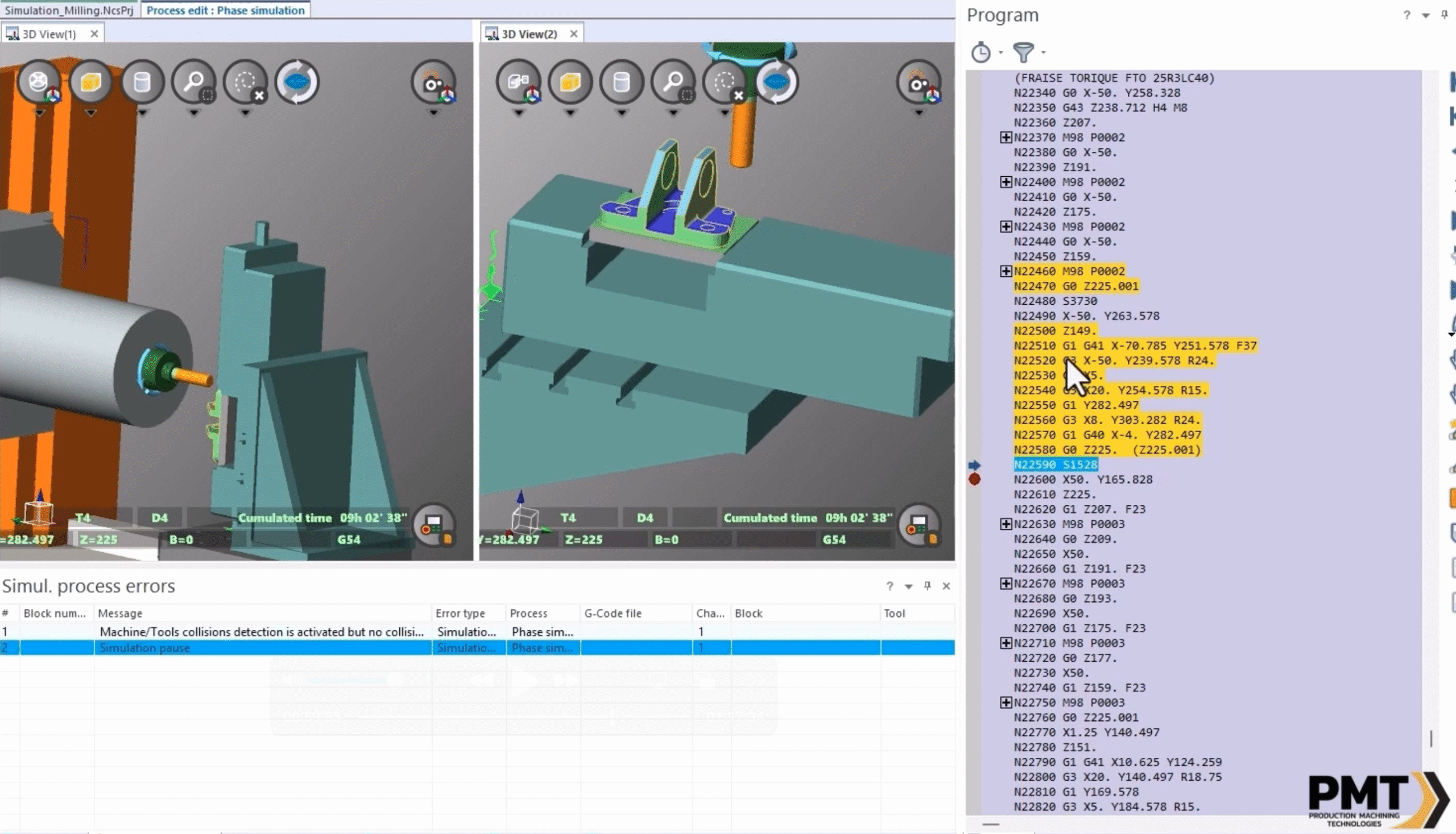 True G-Code Simulation - Production Machining Technologies