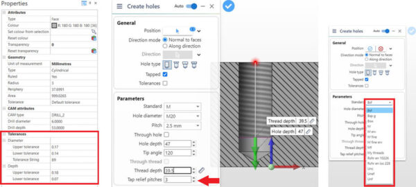 More Flexible Hole Creation More Flexible Hole Creation