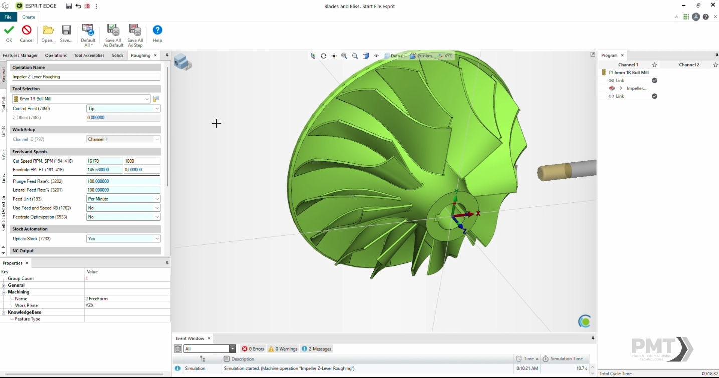 ESPRIT EDGE Blades and Blisks Walkthrough - Image 3